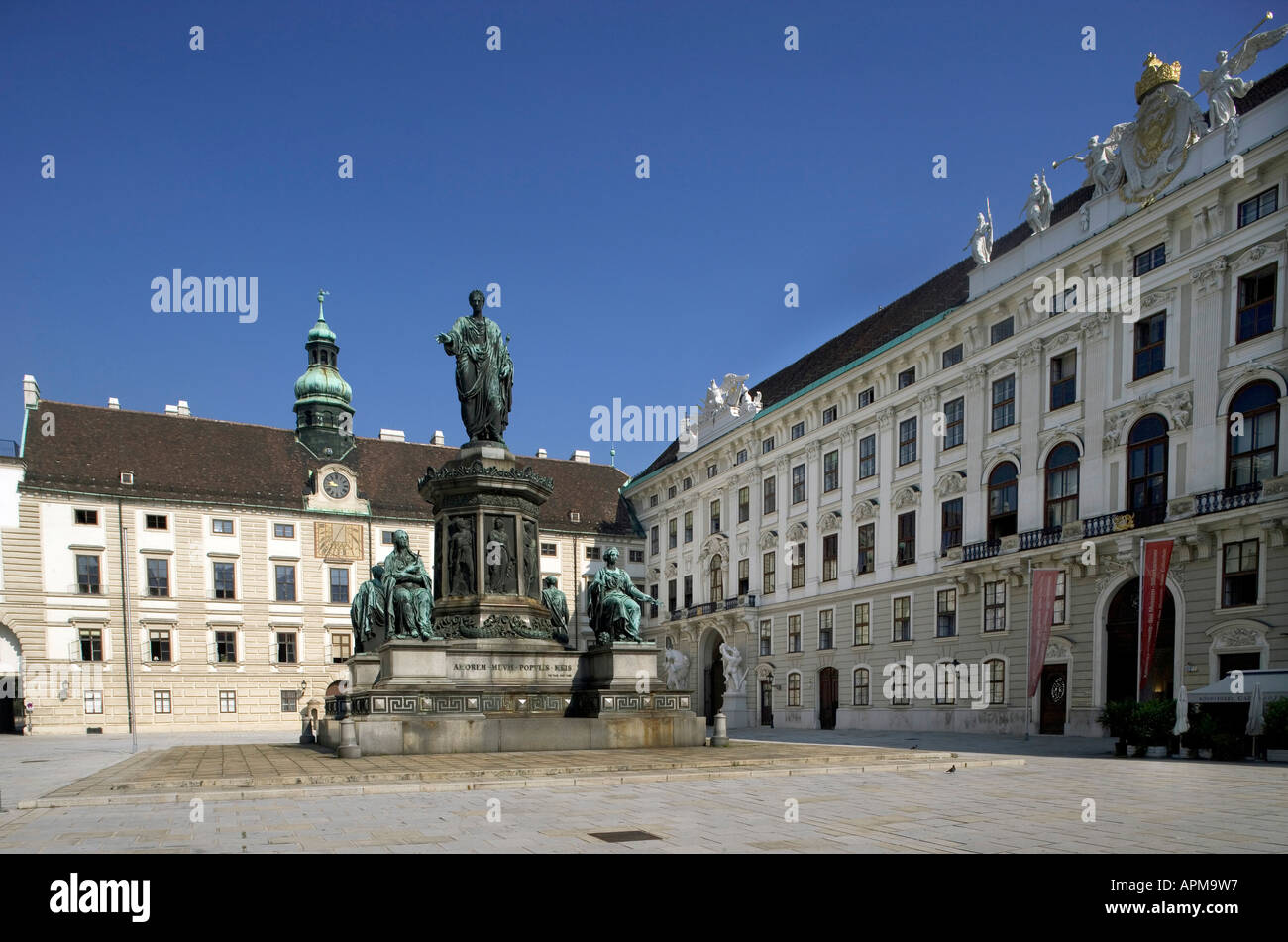 Austria, Vienna, exterior of The Old Castle Stock Photo