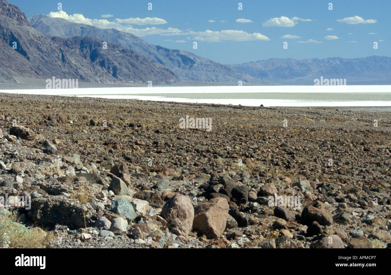 Death Valley National Park - California/Nevada USA Badwaters Stock ...