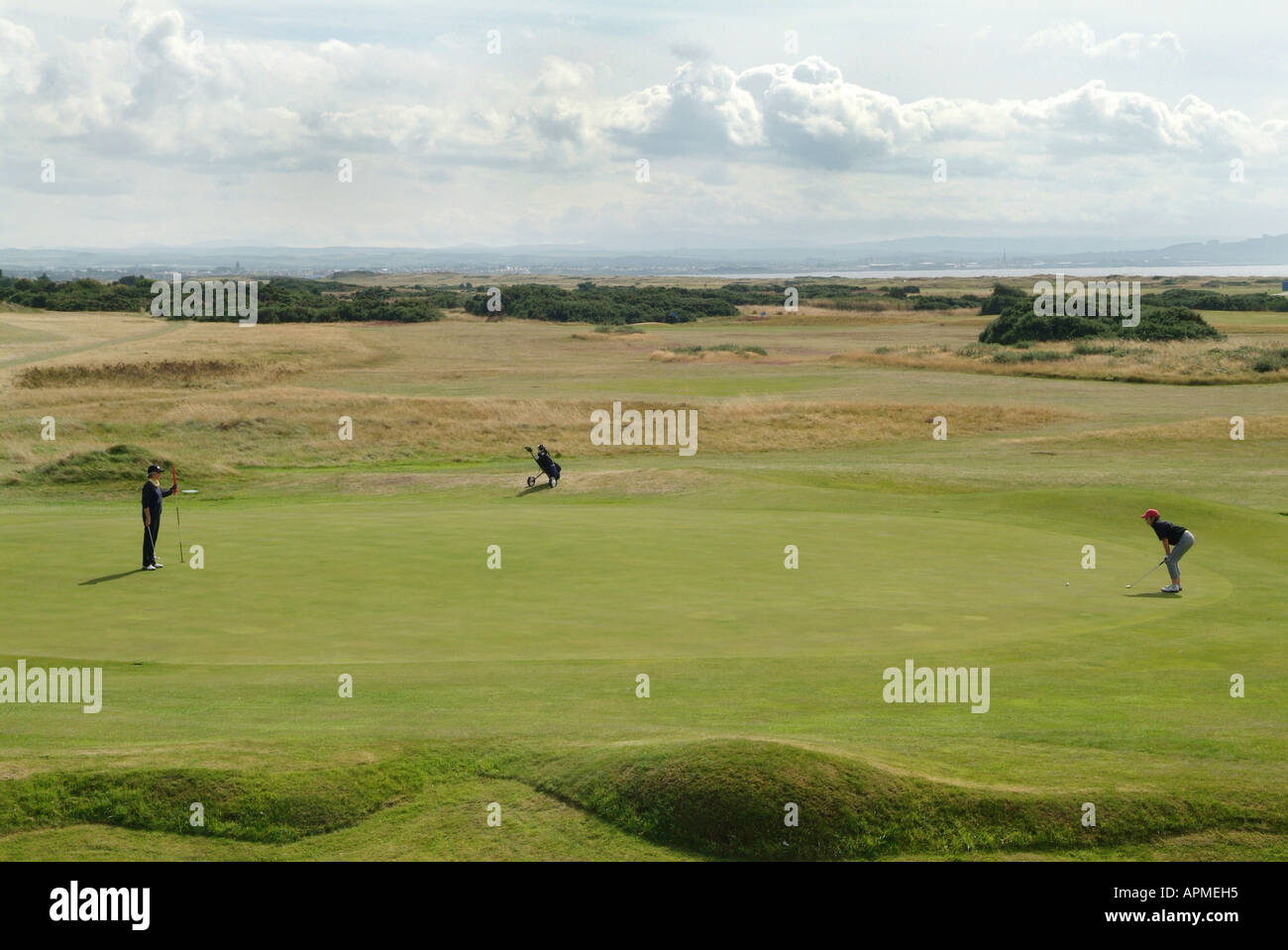 Royal Troon Links Golf Course, Scotland 2006 Stock Photo