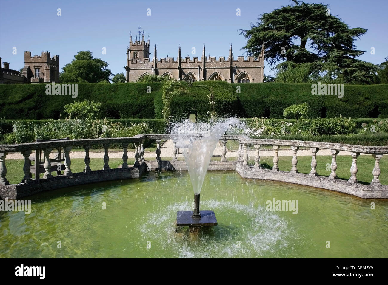 estate grounds of sudeley castle the cotswolds
