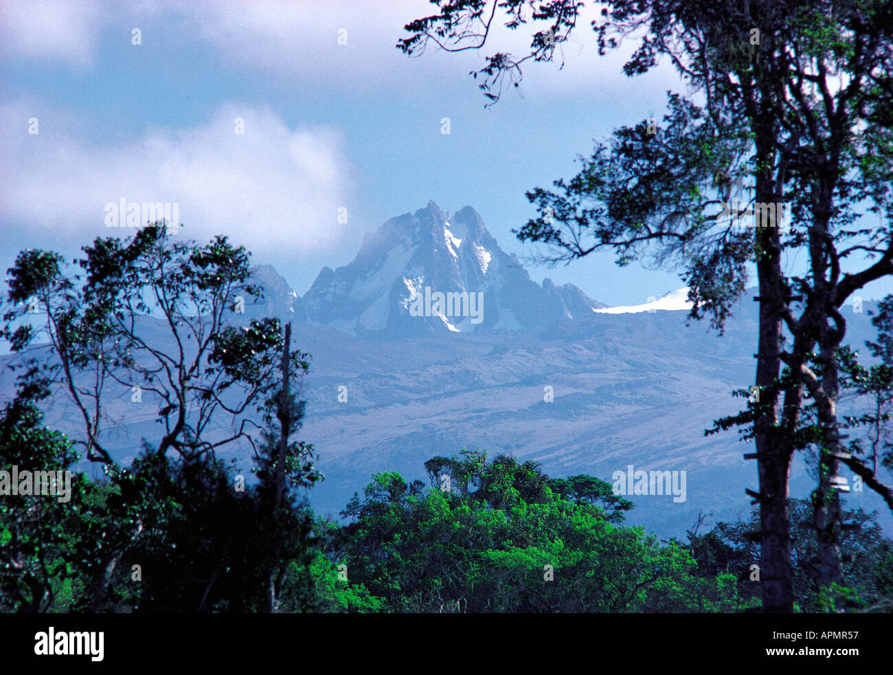Mount Kenya Kenya East Africa Stock Photo - Alamy