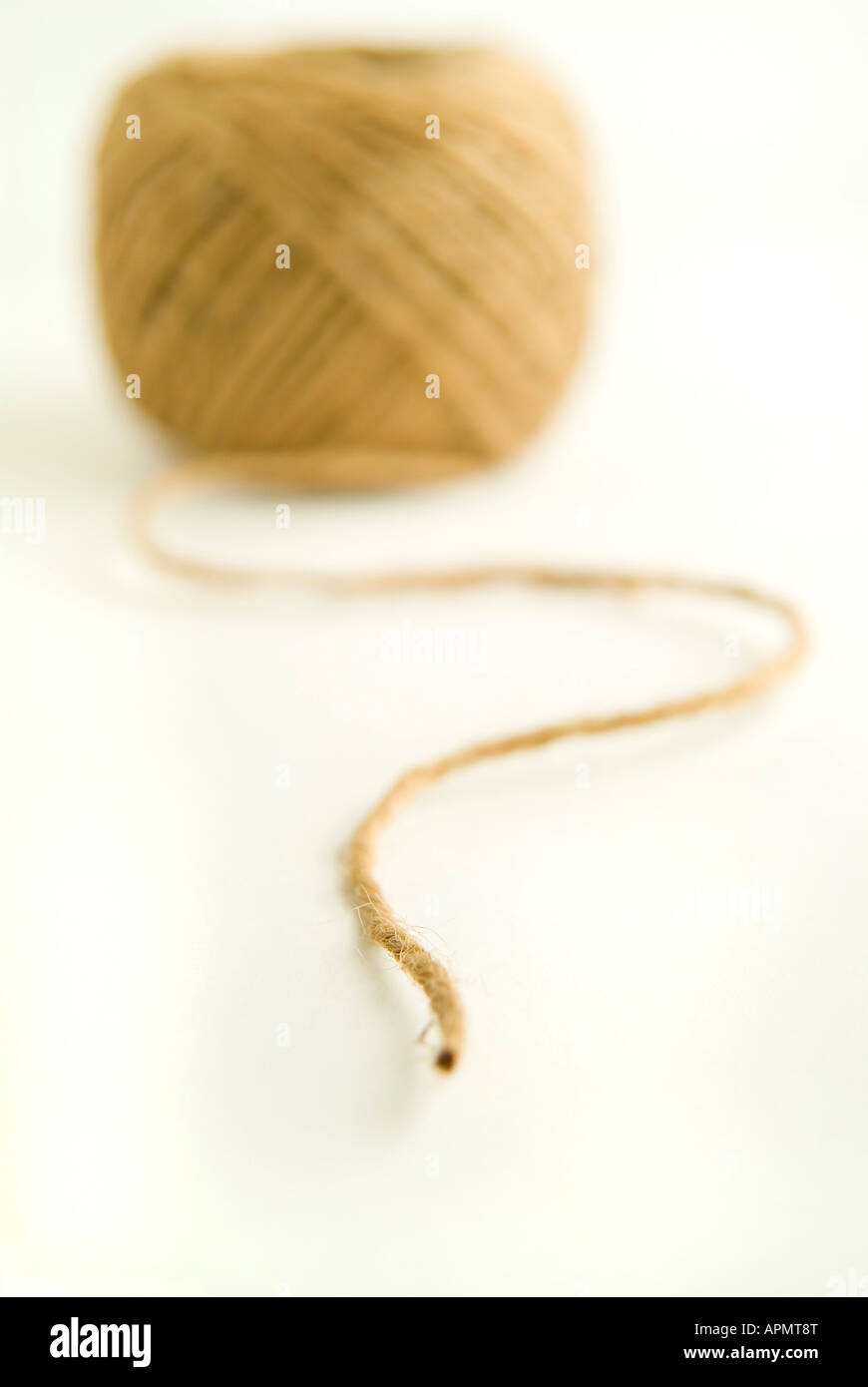 Ball of Twine Stock Photo Alamy
