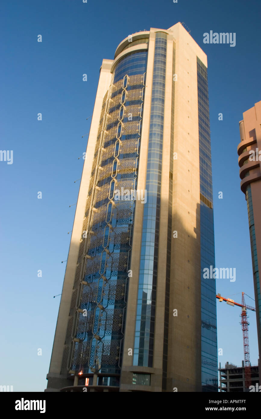 Buildings, Sheikh Zayed Road, Dubai, United Arab Emirates, Uae Stock 