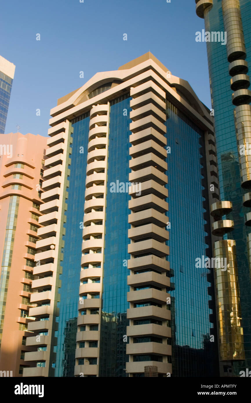 Buildings, Sheikh Zayed Road, Dubai, United Arab Emirates, UAE Stock ...