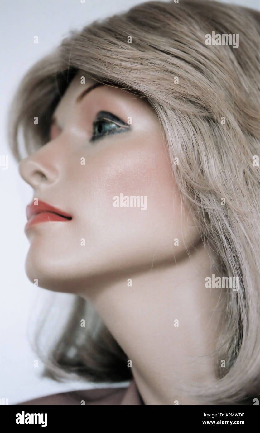 Profile of a dummy Stock Photo - Alamy