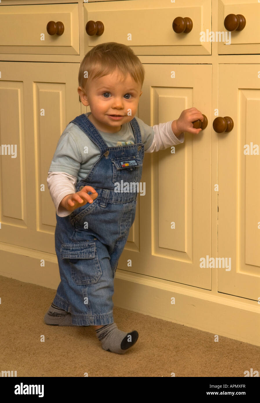 First Steps Ten Old Baby High Resolution Stock Photography And Images Alamy