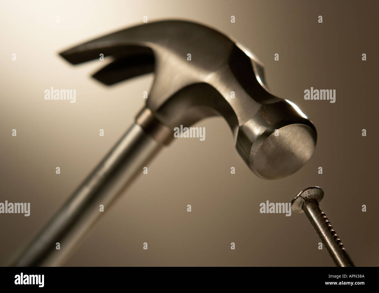 Hammer strike hires stock photography and images Alamy