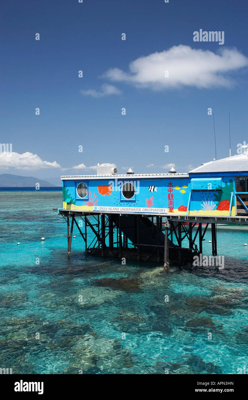 Green Island Underwater Observatory Great Barrier Reef Marine Park