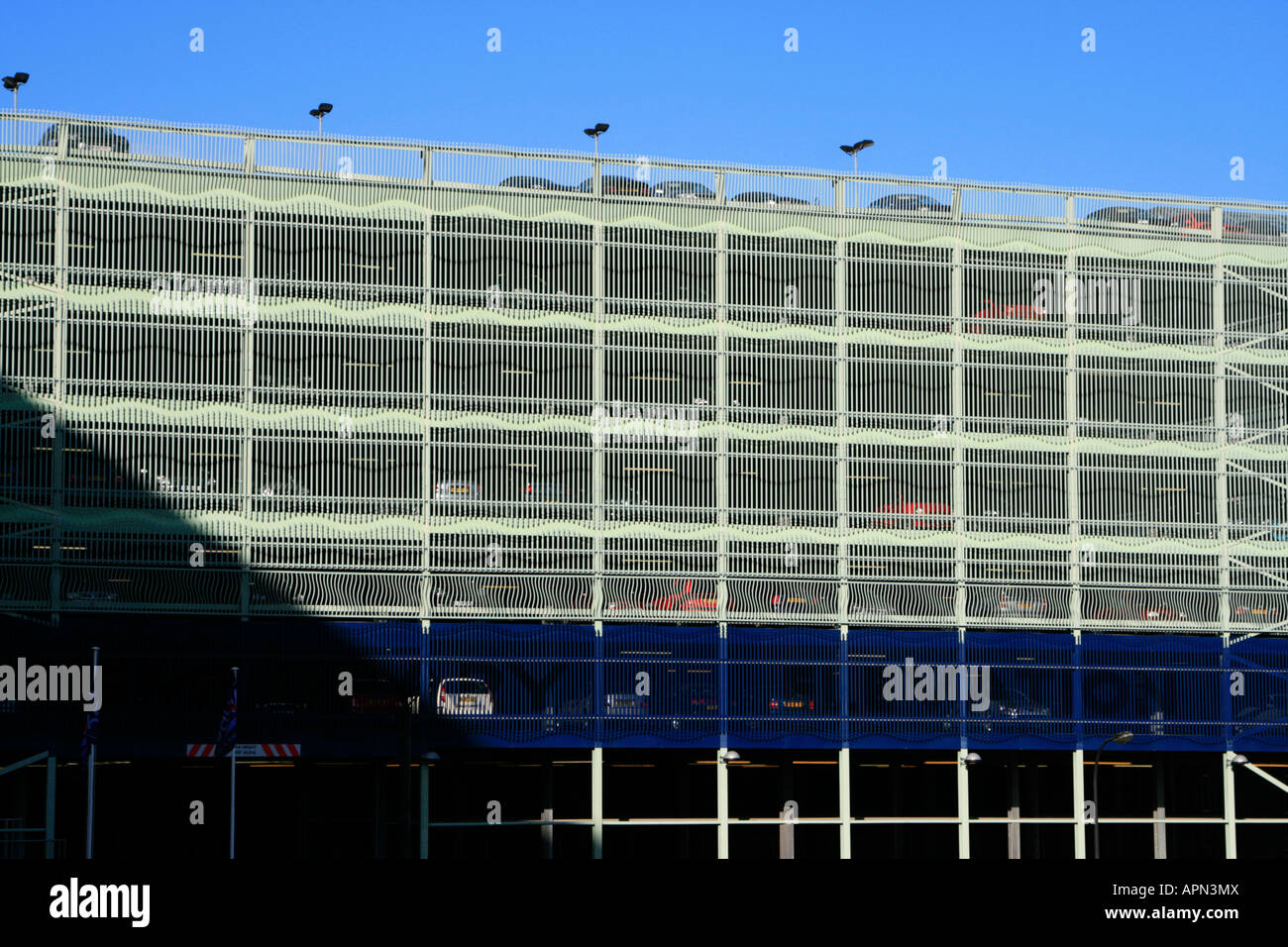 mscp multi storey car park Milton Keynes town centre Buckinghamshire