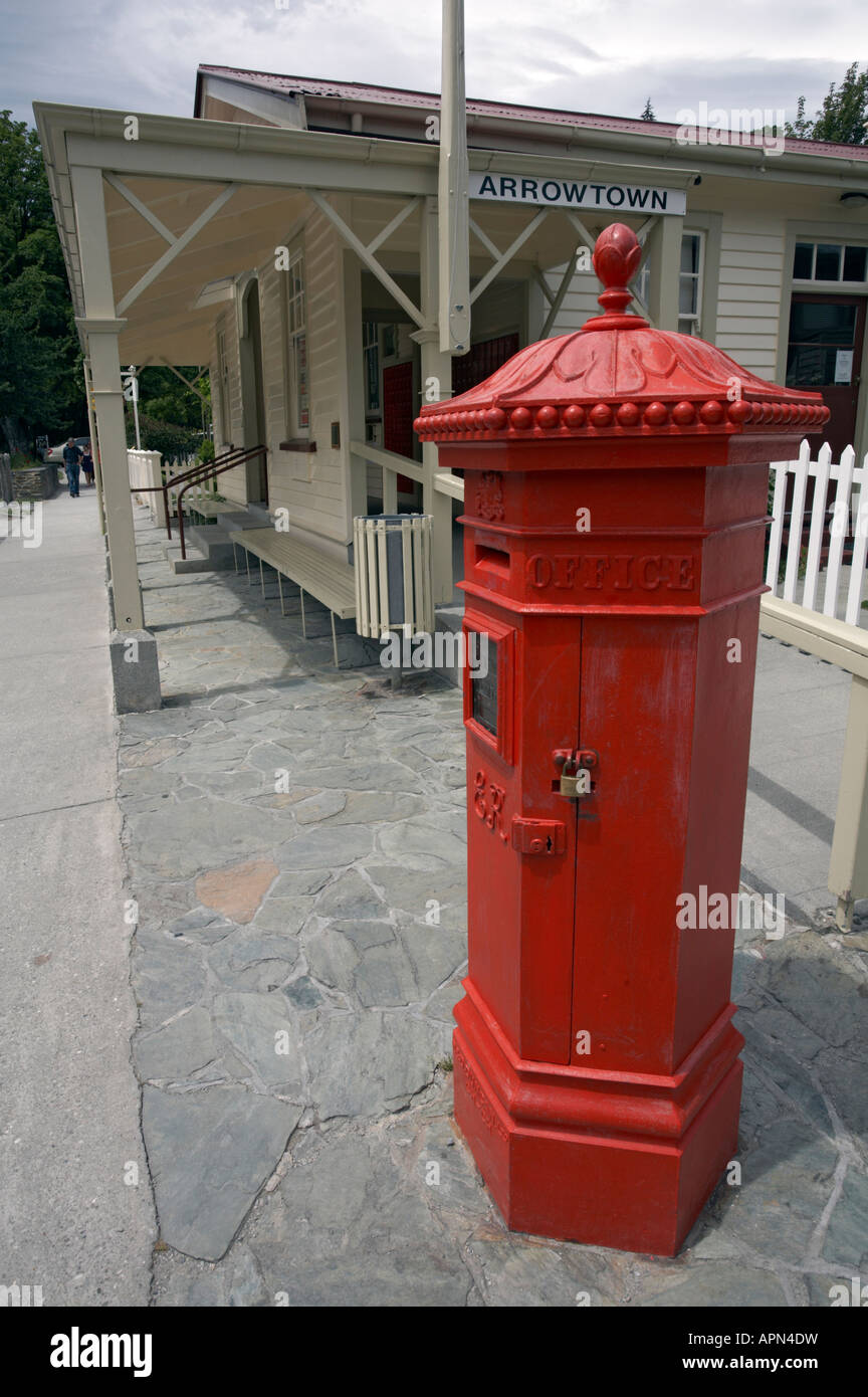 Red Post Office box outside the Postmaster’s House in Buckingham Street