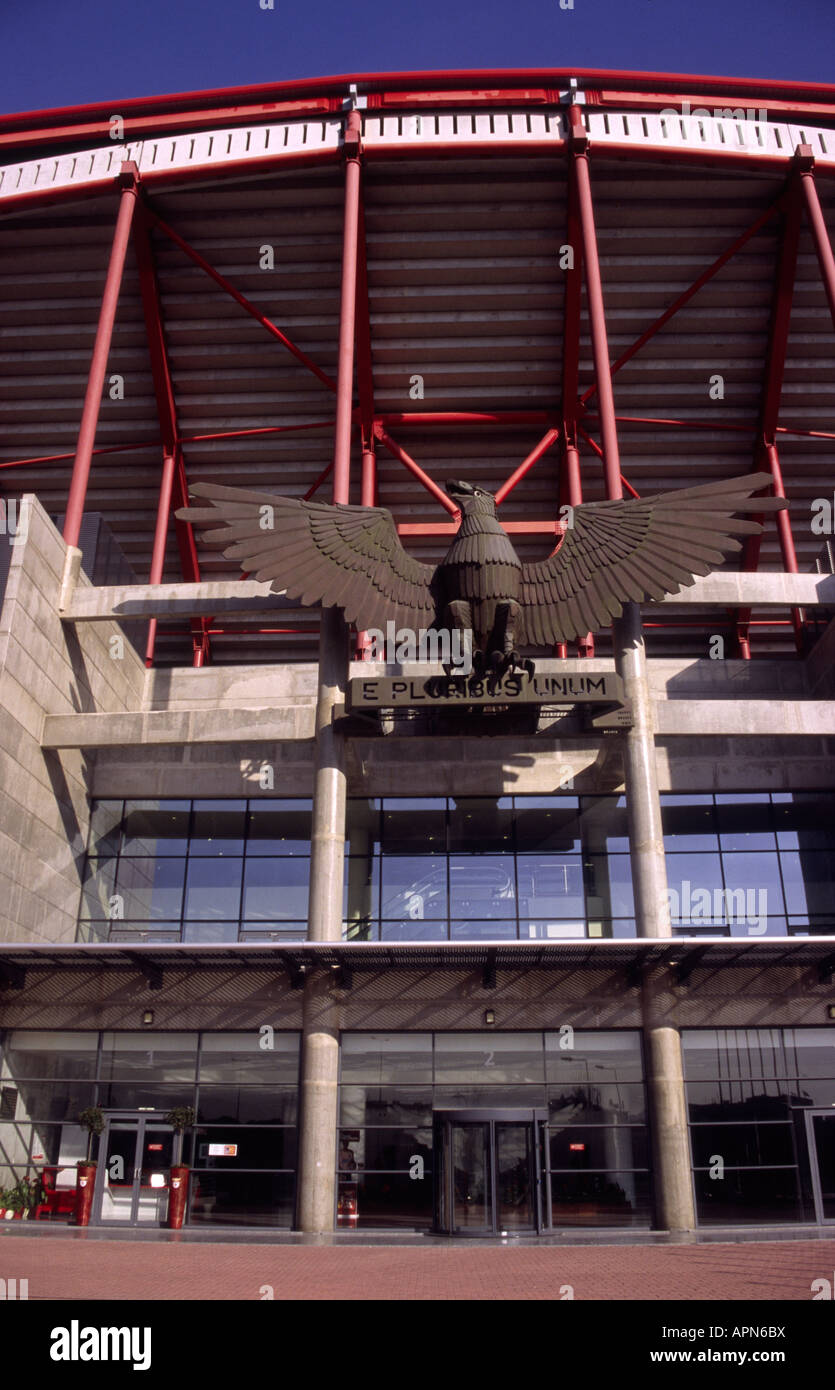 Luz stadium, home of Benfica. Lisbon, Portugal Stock Photo