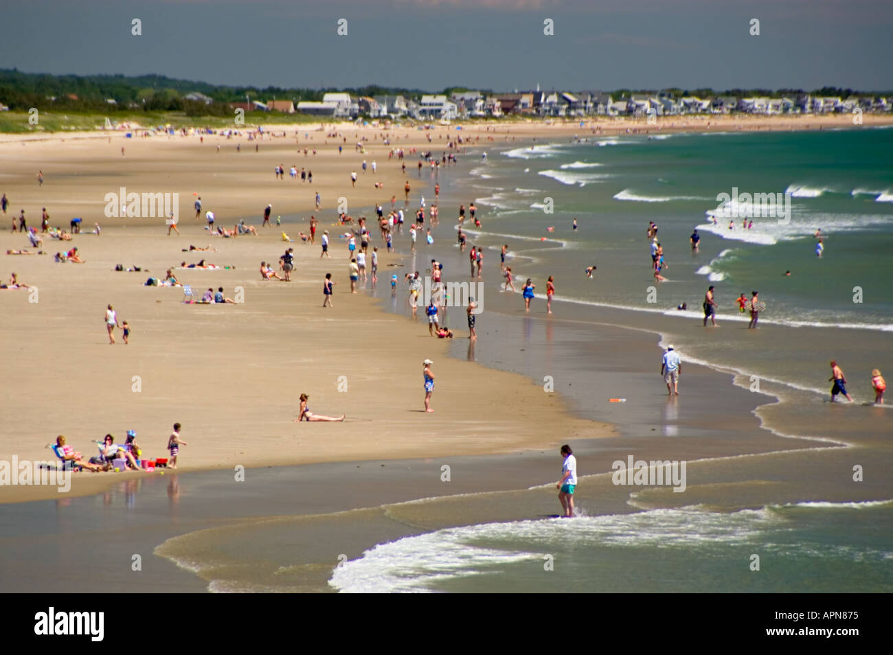 Ogunquit Beach, Ogunquit, York, Maine, United States Stock Photo Alamy