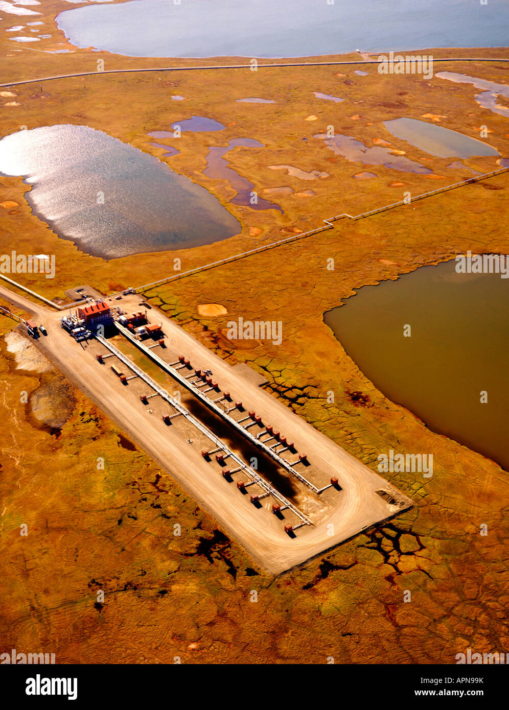 Prudhoe bay oil field in hires stock photography and images Alamy