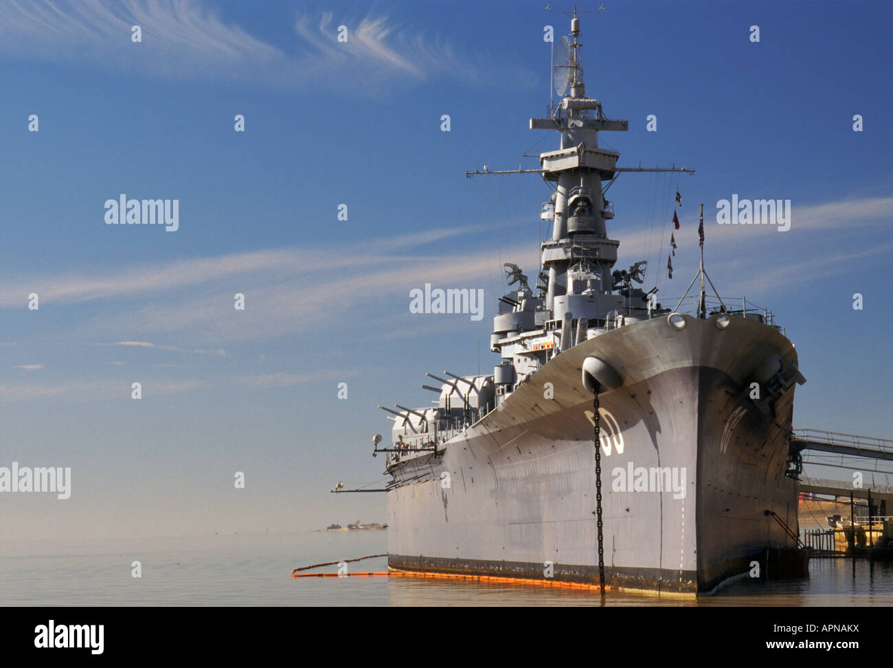 USS Alabama Battleship in Mobile Alabama USA Stock Photo Alamy