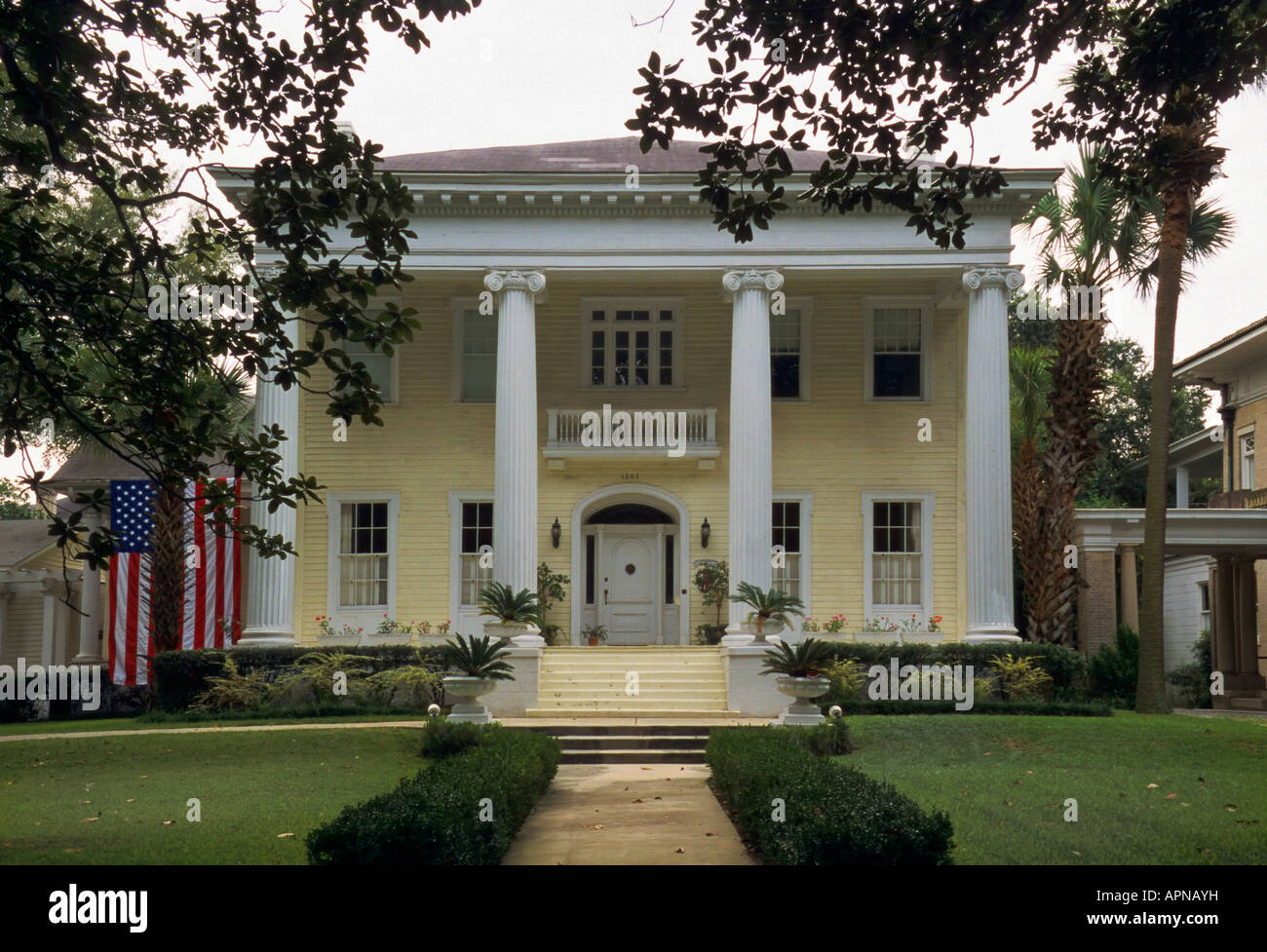 Rapier Boone House in Mobile Alabama USA Stock Photo Alamy
