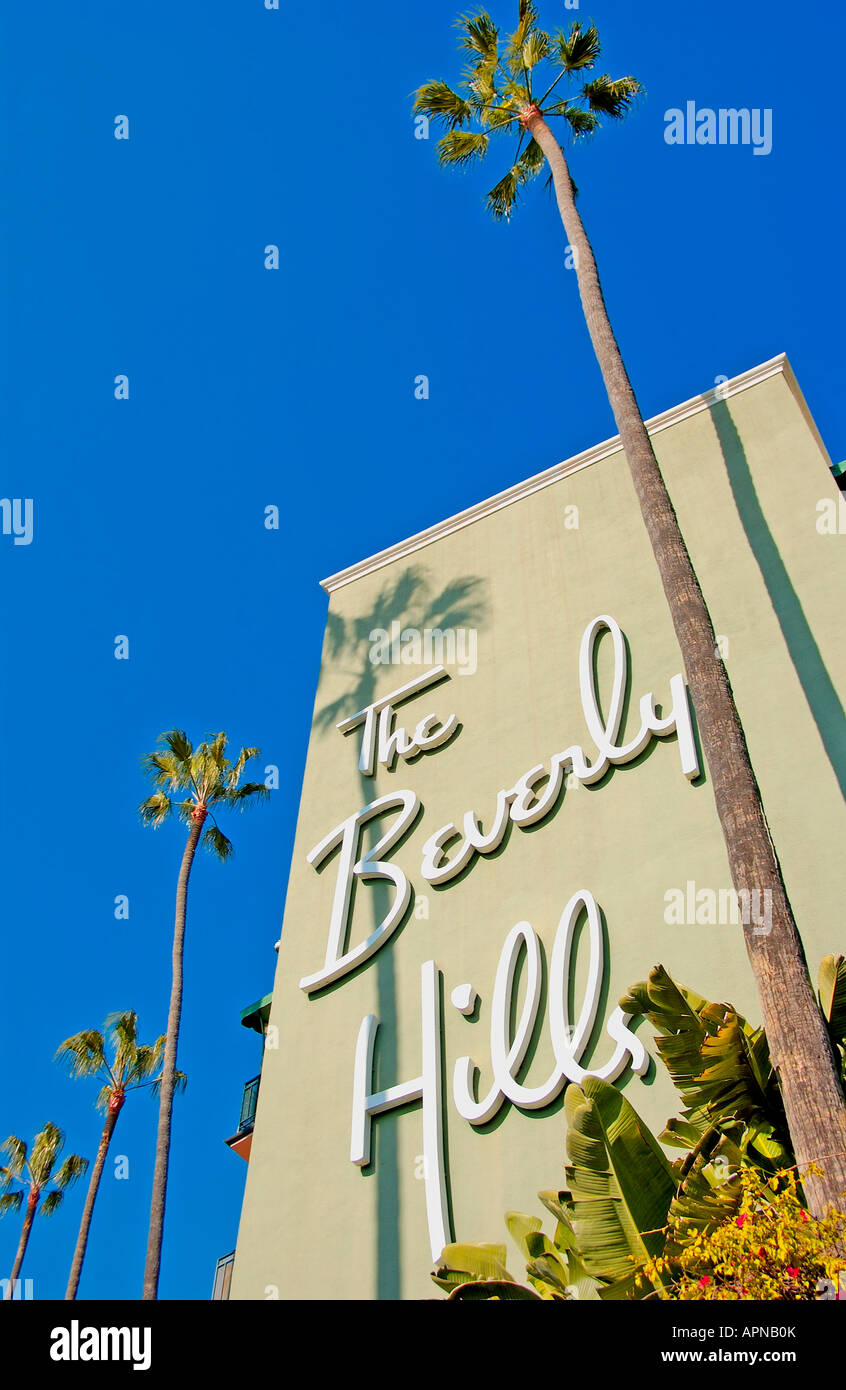 the historic beverly hills hotel opened in 1912 Stock Photo Alamy
