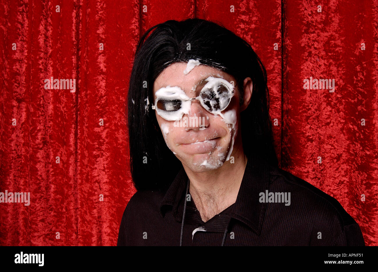 Custard pie in the face hires stock photography and images Alamy