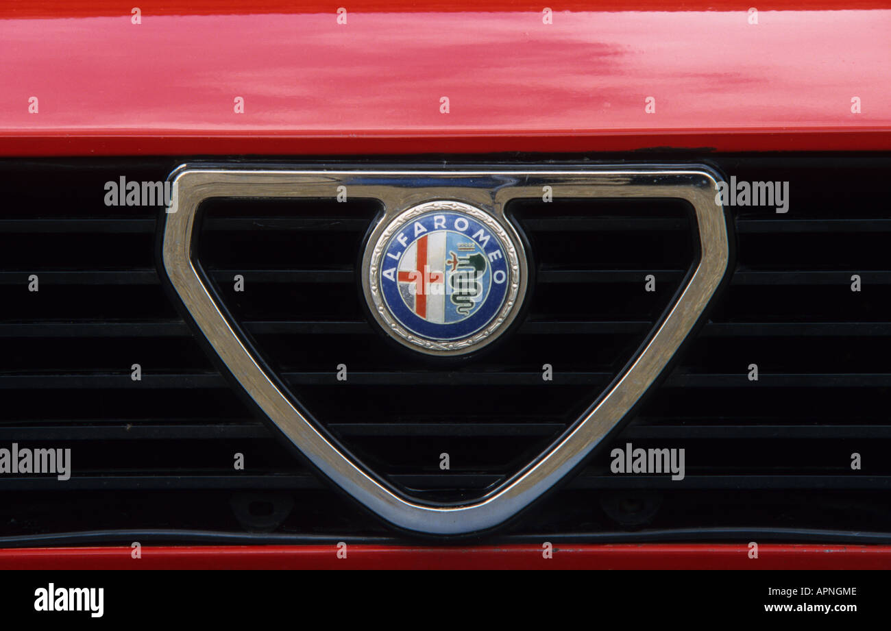 Alfa Romeo GTV6 2 point 5. Italian Car manufacturer 1910 to date Stock Photo