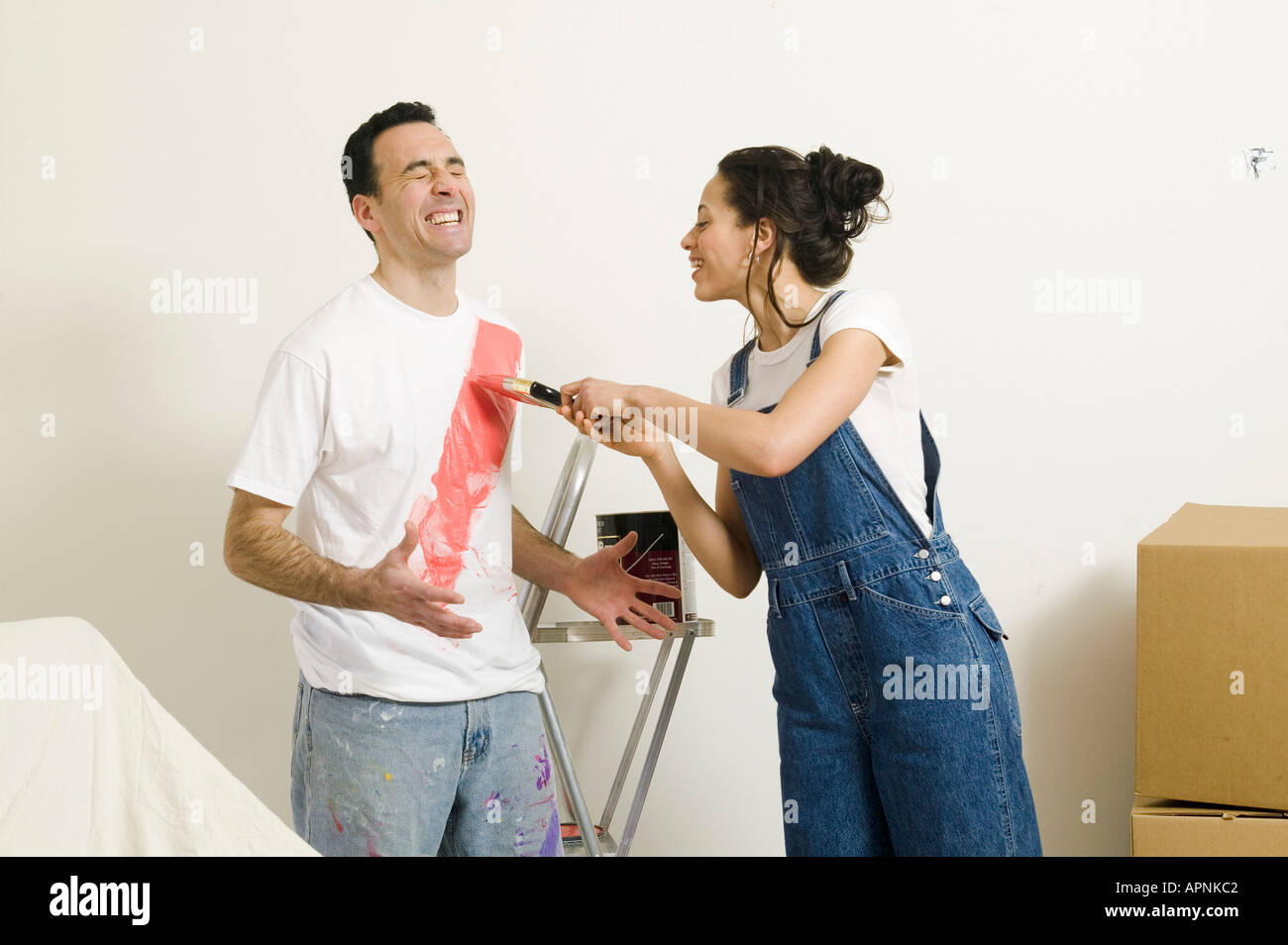 Man upset woman new boyfriend hi-res stock photography and images - Alamy