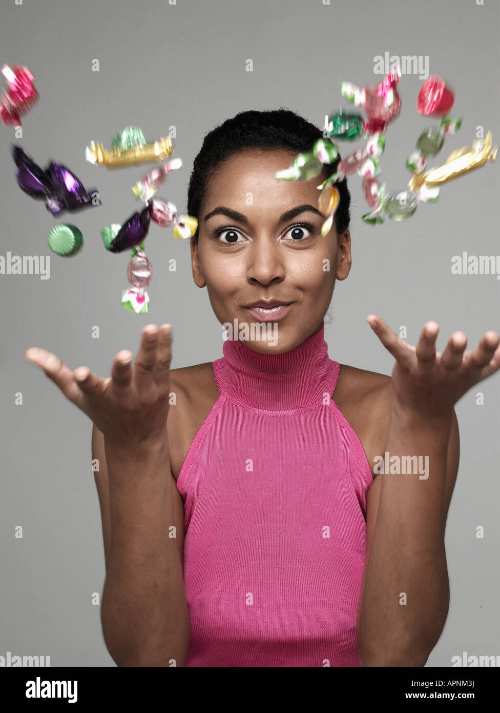 Throwing candy hires stock photography and images Alamy