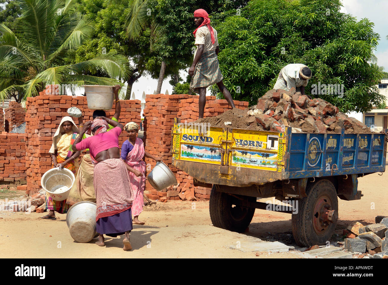 Village people construction worker 