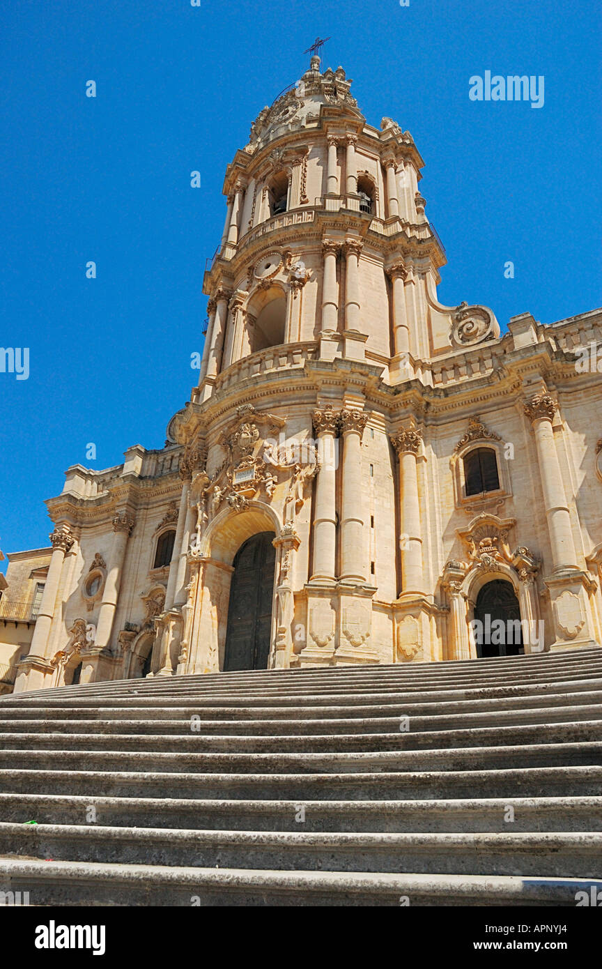 Saint George, Modica, Sicily Stock Photo - Alamy