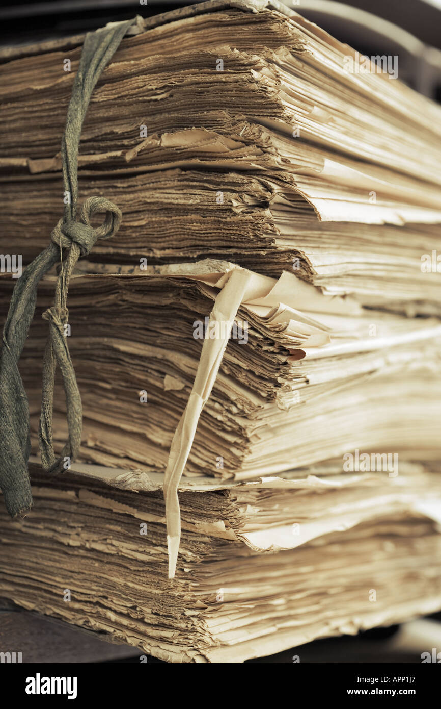 Torn documents hi-res stock photography and images - Alamy