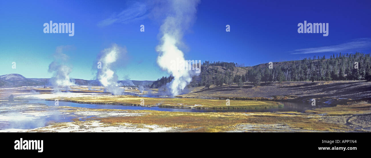 Geysers Hot Springs Thermal plumes rising for Geyser activity Lower