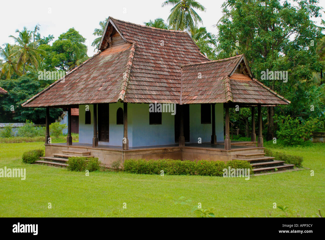 Guest house Kuthiramalika Puthenmalika Palace Museum Thiruvananthapuram Trivandrum kerala South India Stock Photo