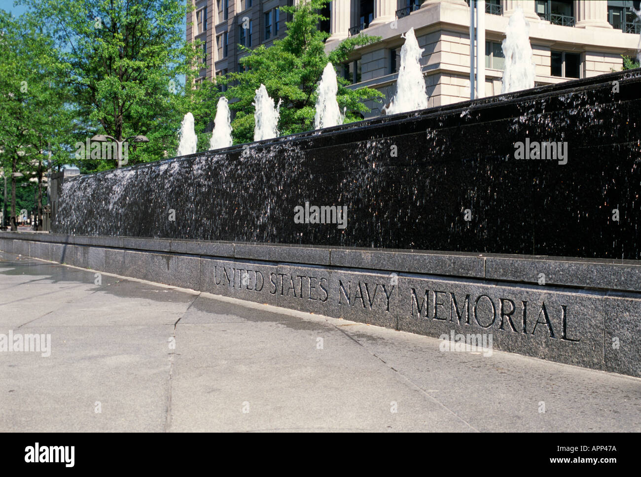 Navy Memorial, Washington D.C. Stock Photo
