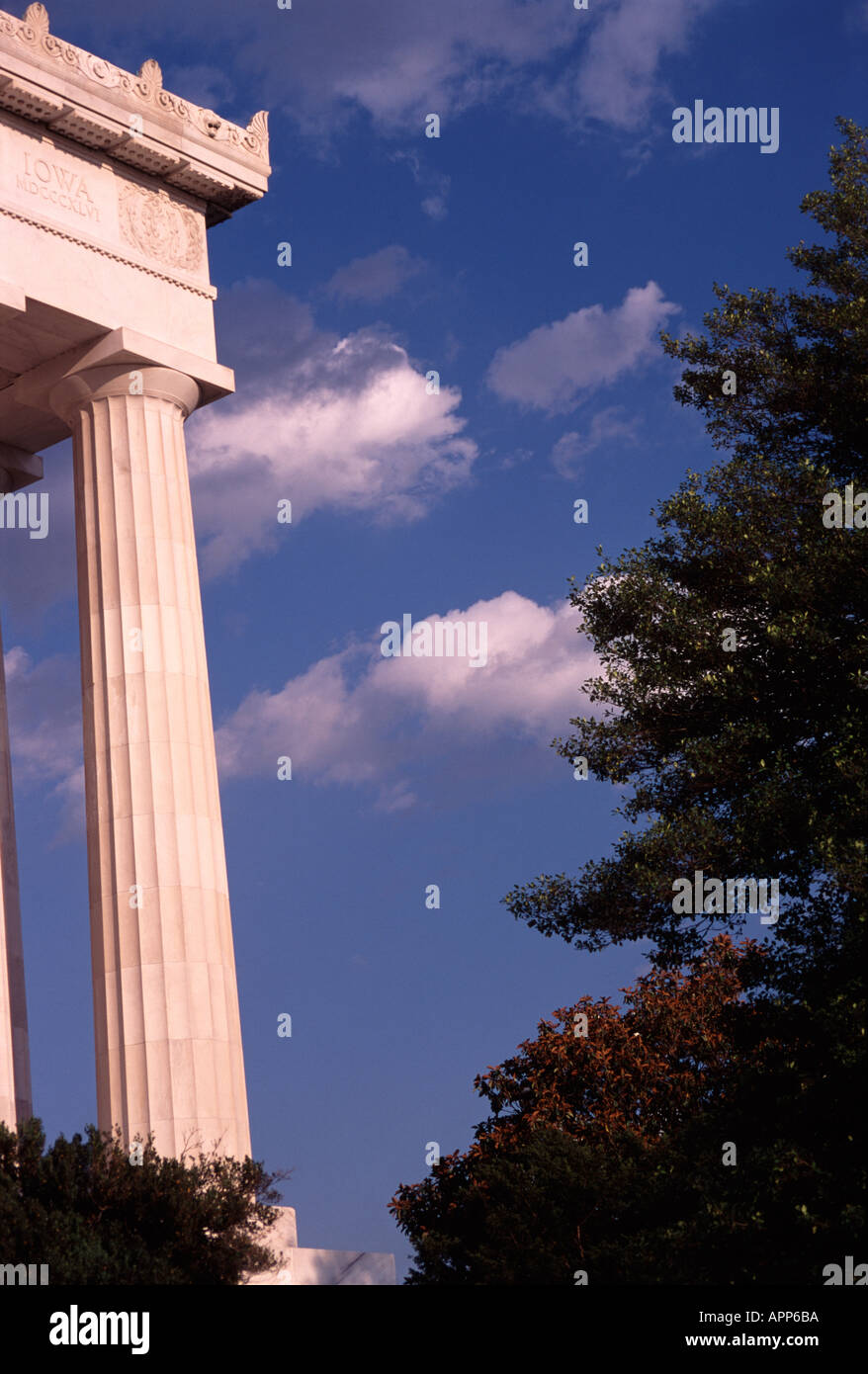 Lincoln Memorial in Washington D.C. Stock Photo