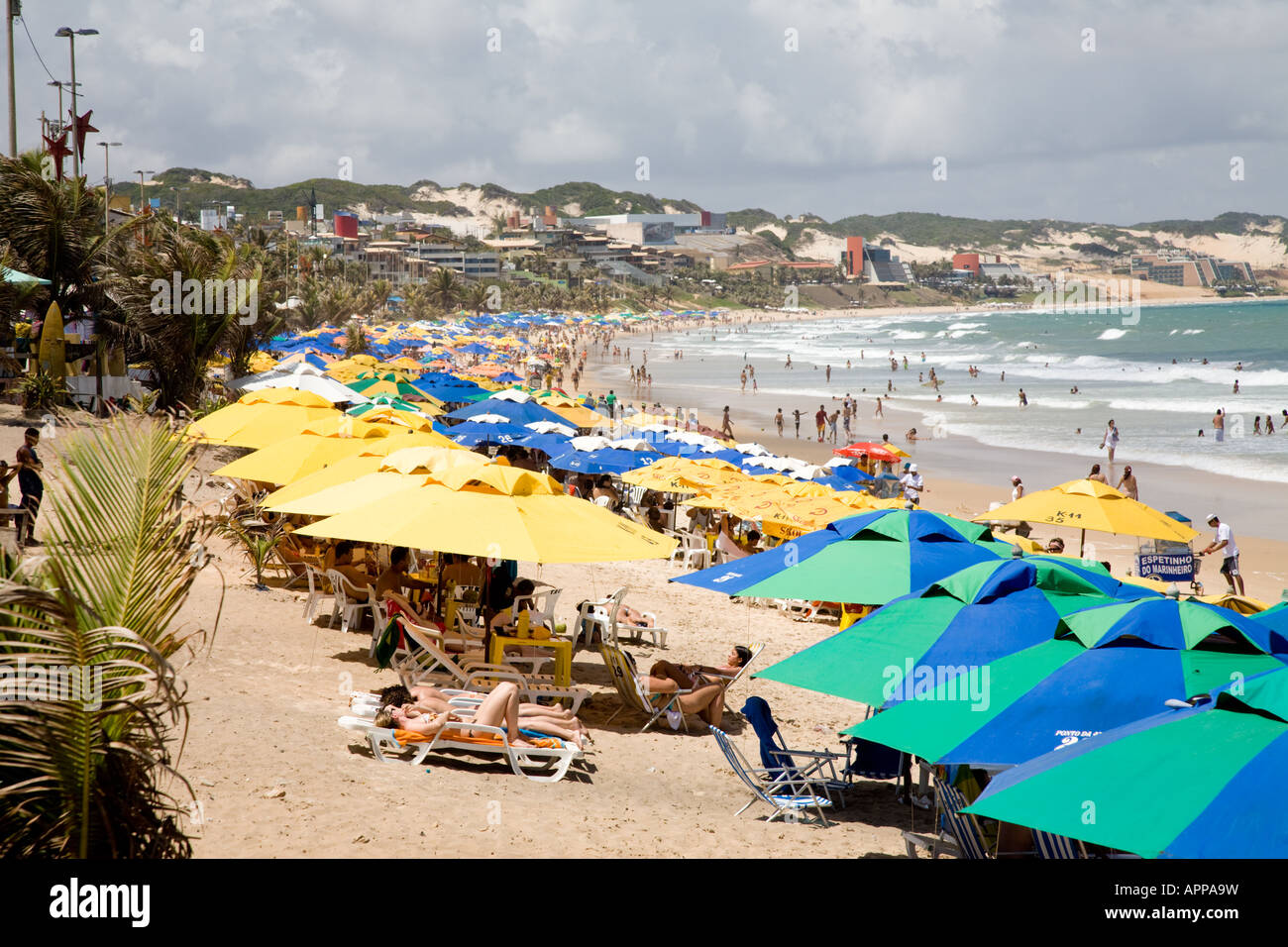 Praia do Ponta Negra Beach, Natal, Rio Grande do Norte, Brazil Stock Photo  - Alamy