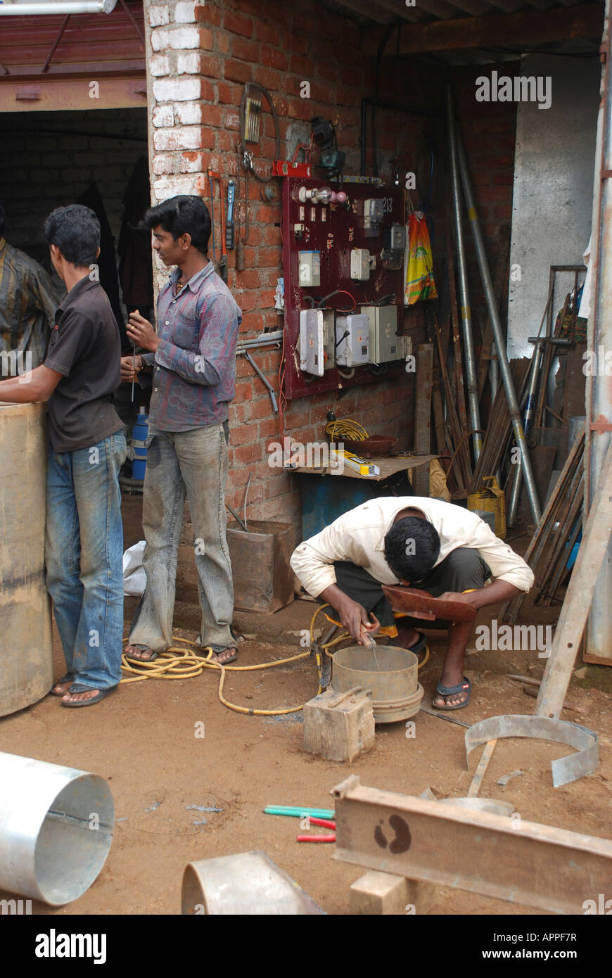 A indian welding worker Stock Photo - Alamy