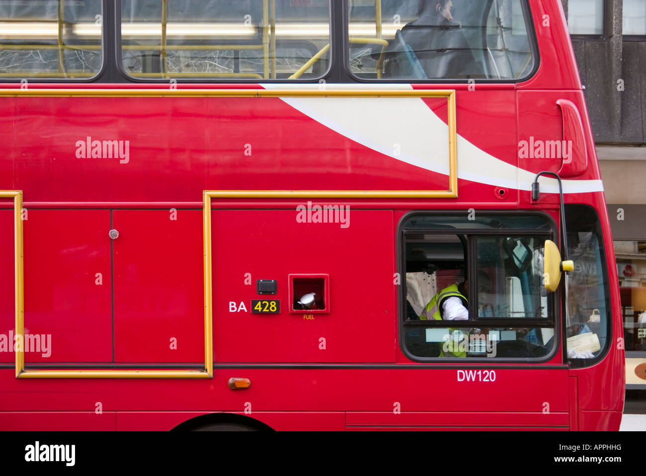 Red London Bus Stock Photo