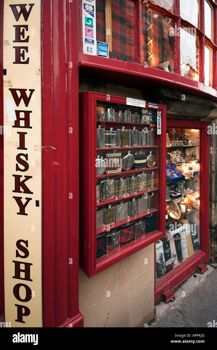 Edinburgh whiskey shop hires stock photography and images Alamy