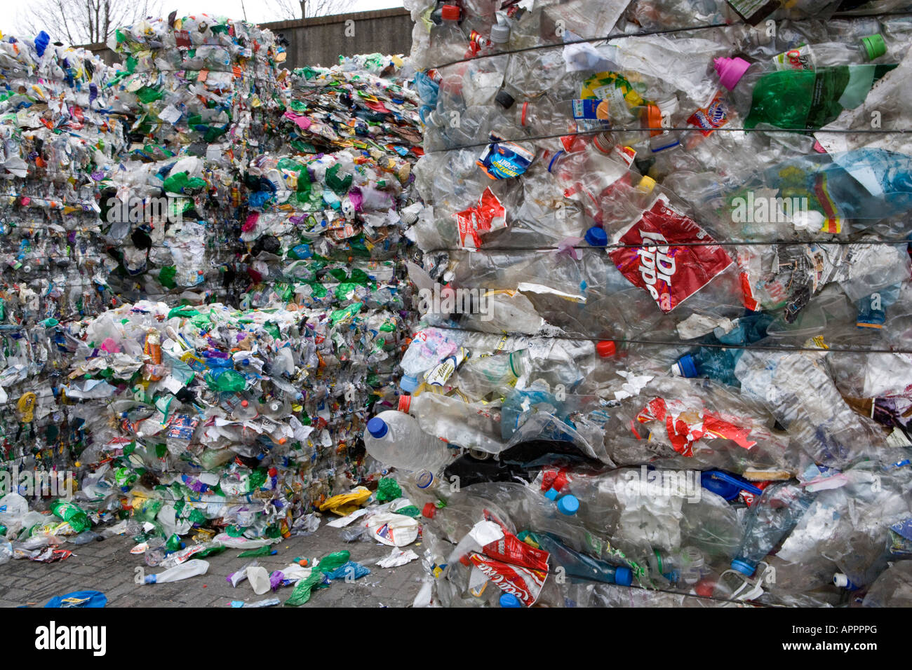 Community waste recycling Milton Keynes Stock Photo Alamy