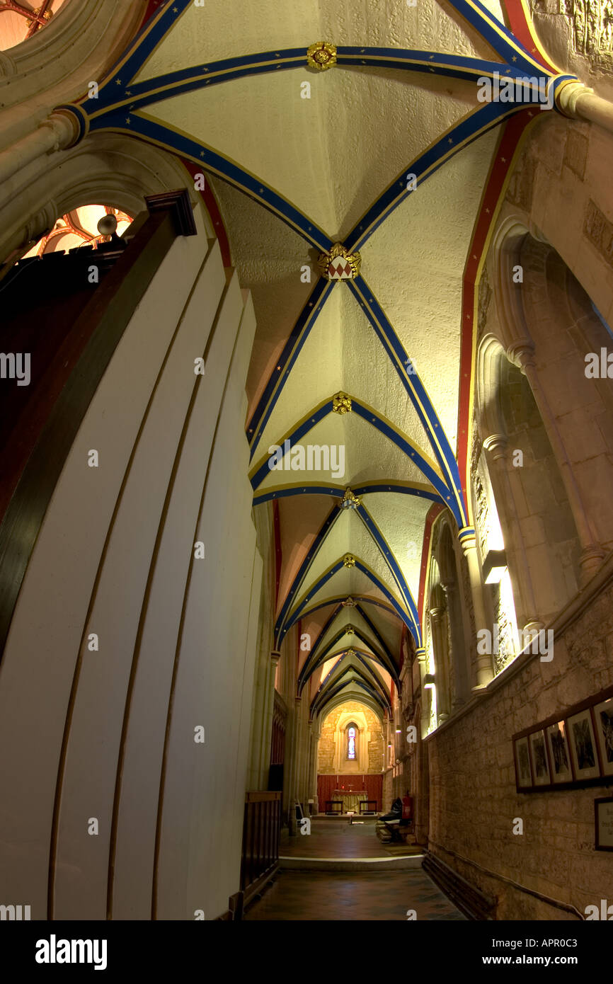 Ottery St Mary church Stock Photo Alamy