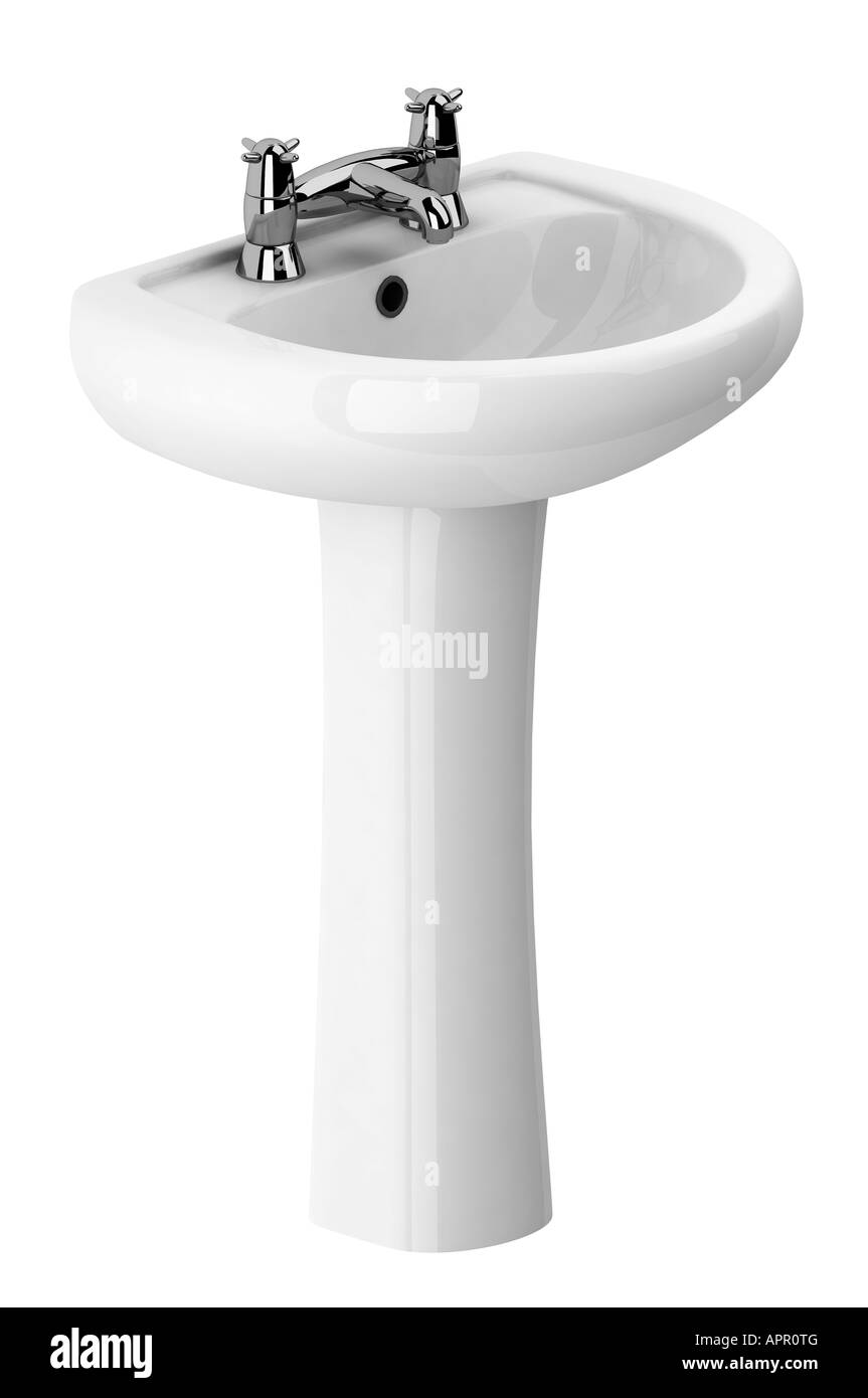 Washbasin bathroom sink Stock Photo Alamy