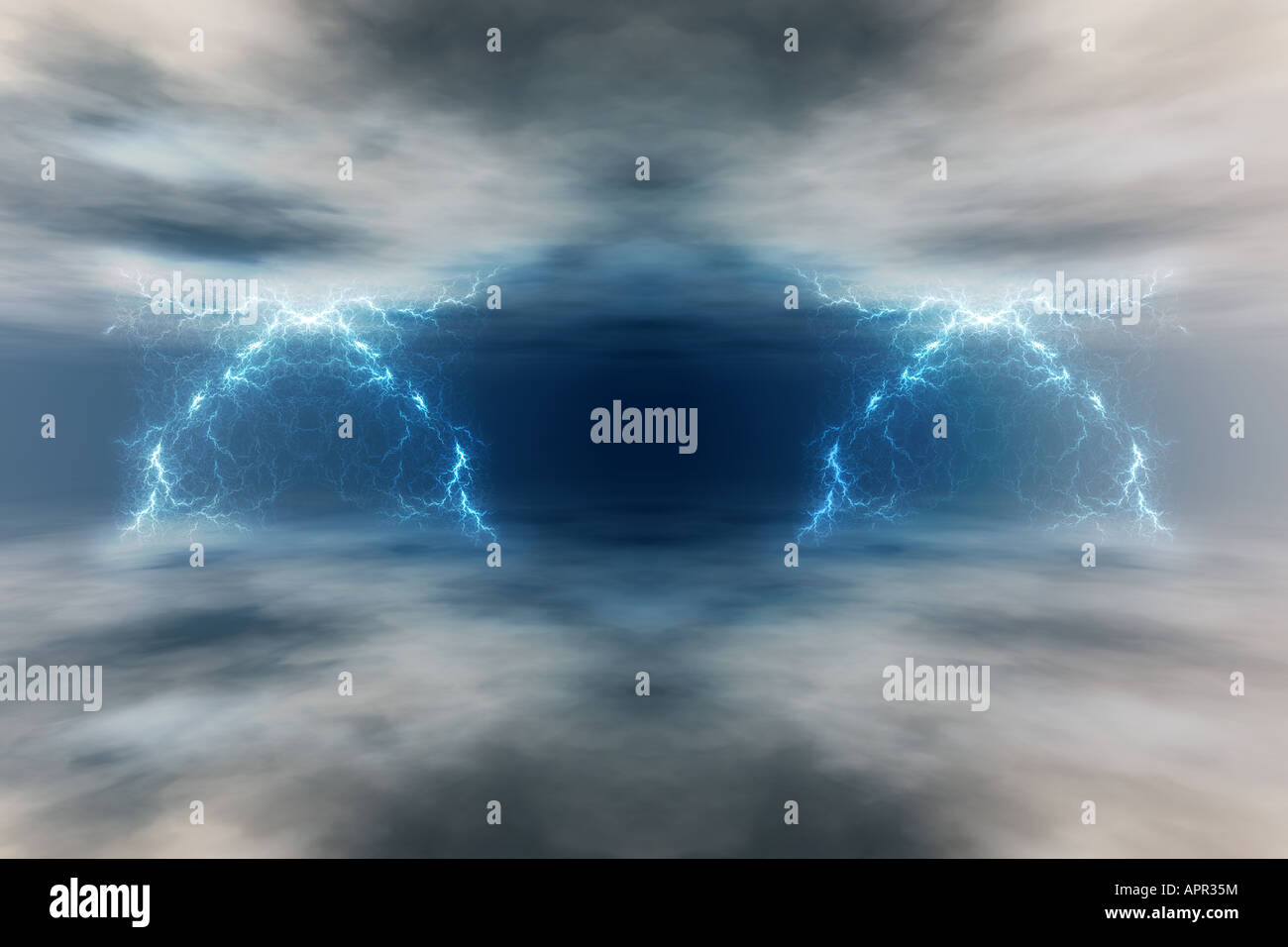 stormy sky with lightning background Stock Photo - Alamy