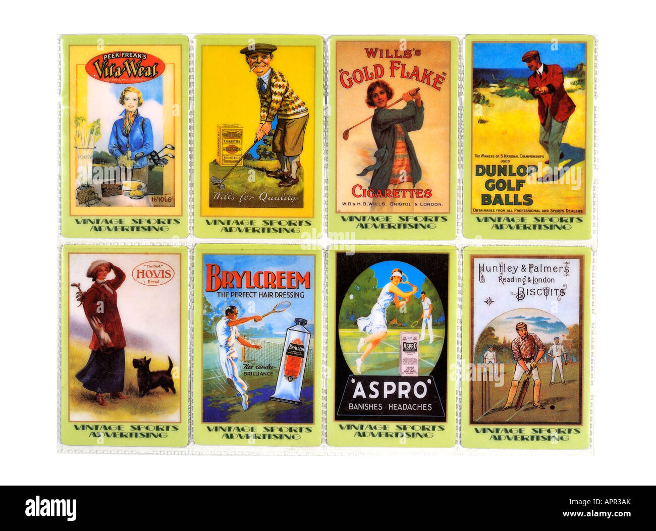 Unicom Phonecard Collection Limited Edition of Vintage Sporting Advertising For Editorial Use Only Stock Photo