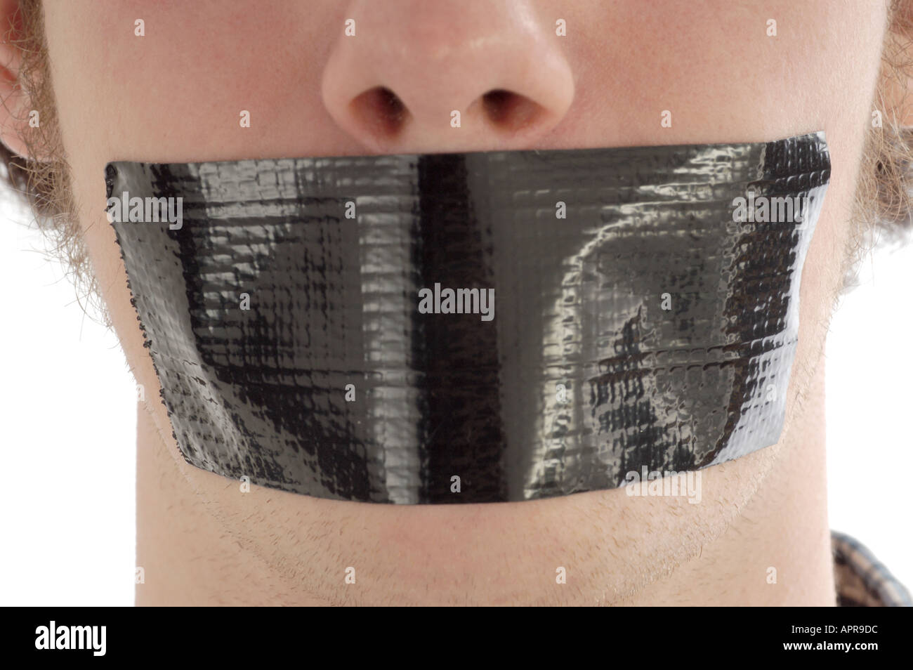 Keep a Secret Lips are sealed Stock Photo Alamy