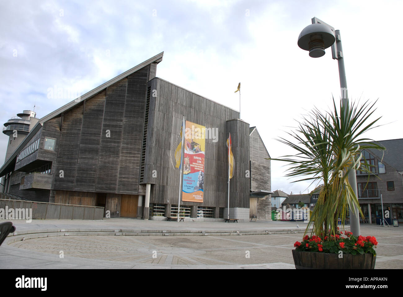 The National Maritime Museum Cornwall Building Falmouth Cornwall