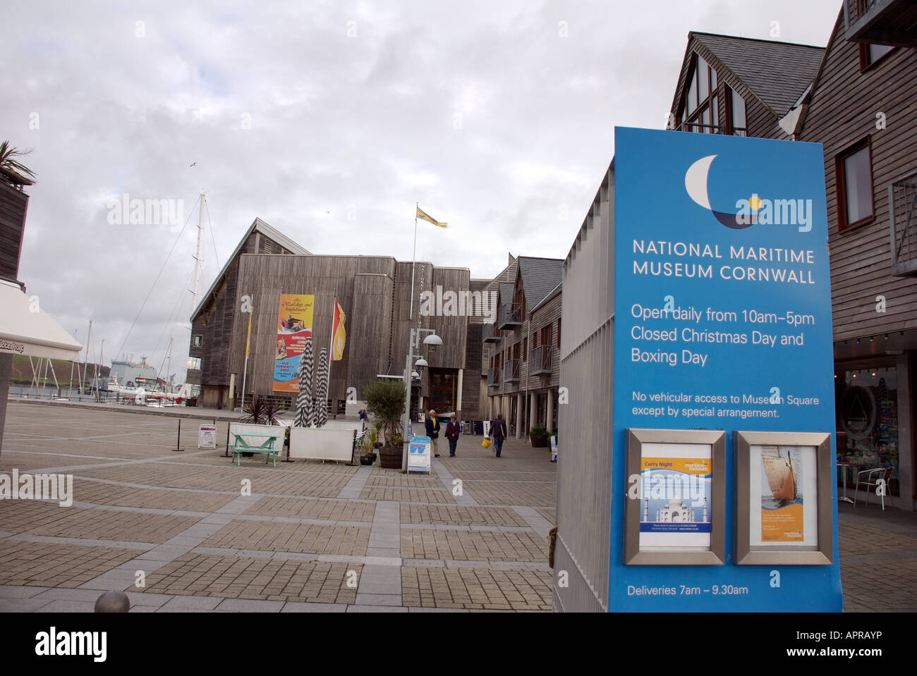 The National Maritime Museum Cornwall Building Falmouth Cornwall