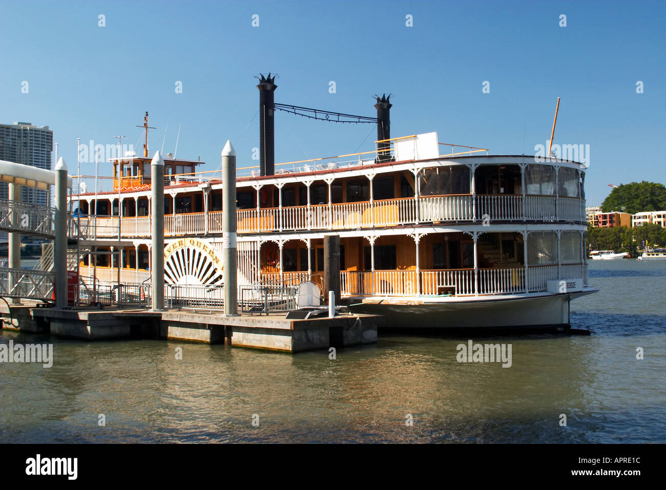 River Queen Paddle Steamer Brisbane River Brisbane Queensland Australia