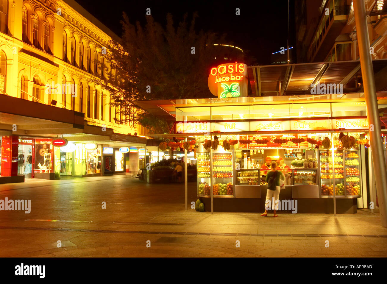 Brisbane malls hires stock photography and images Alamy