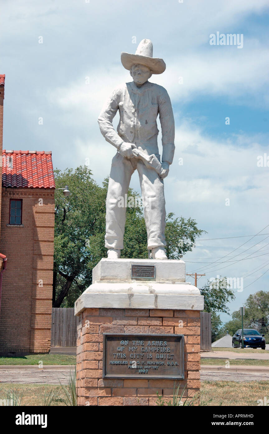 Dodge City Kansas on the western plains of the US where the wild west