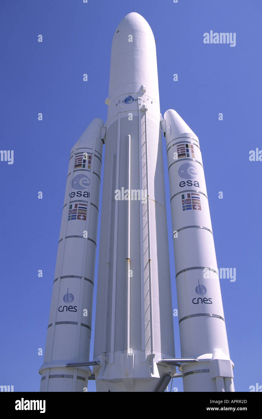 Ariane 5 Rocket Stock Photo