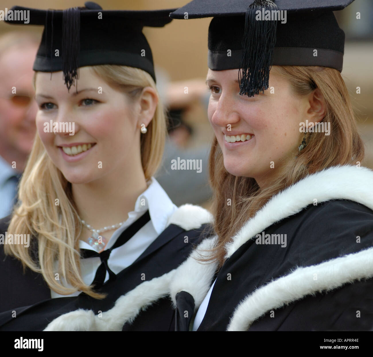 Oxford University graduates at graduation day ceremony Stock Photo Alamy