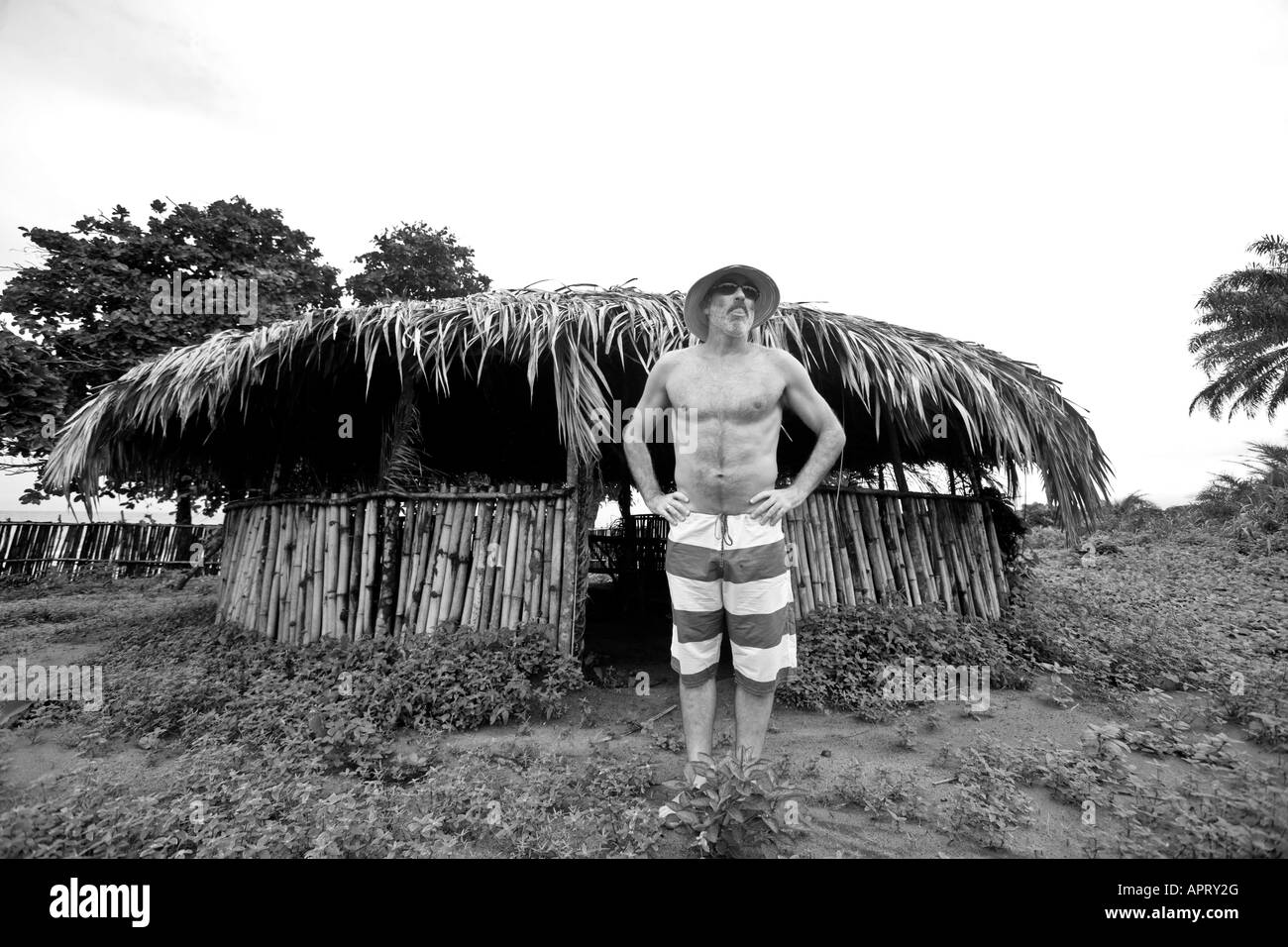 Liberia, Cape Mount, Robertsport. Stock Photo