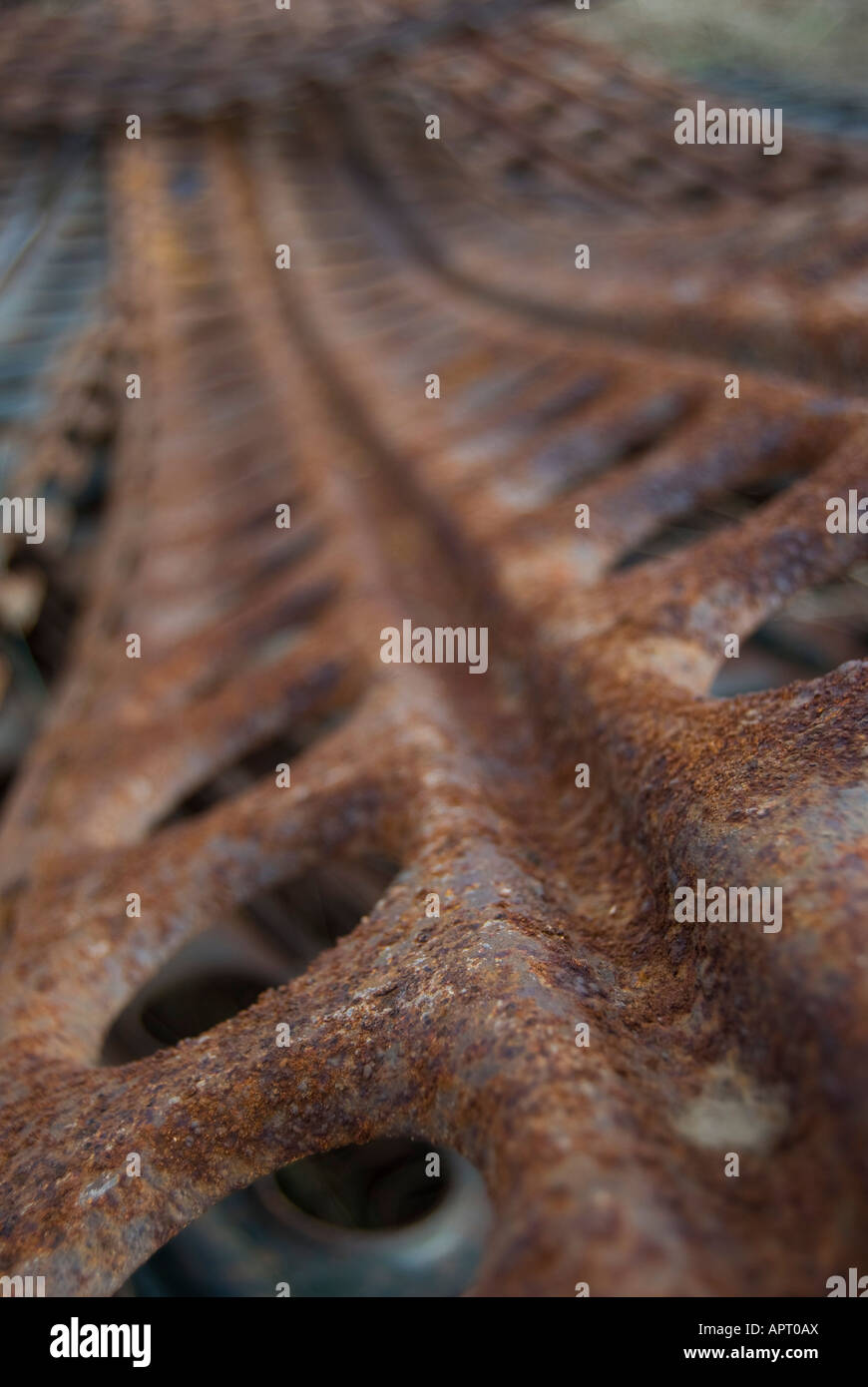 Rusty scrap metal Stock Photo - Alamy